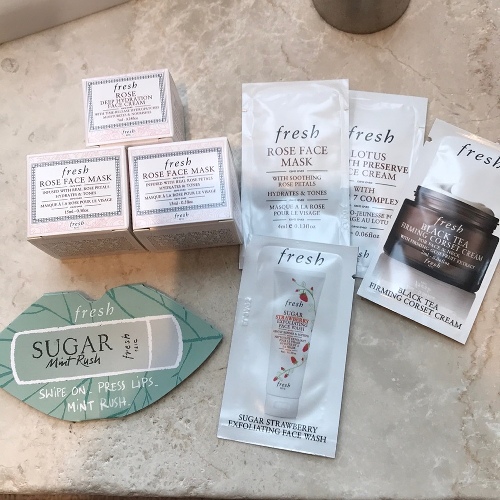 Sephora fresh  brand travel sizes